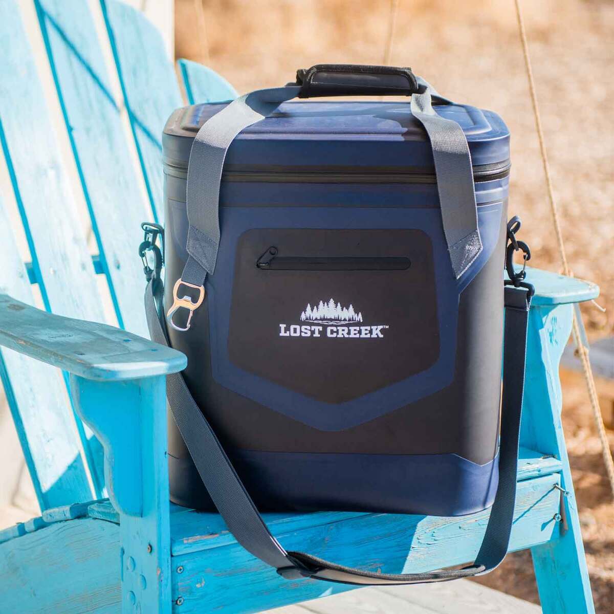 Lost Creek 36 Can Soft Cooler - Navy Blue