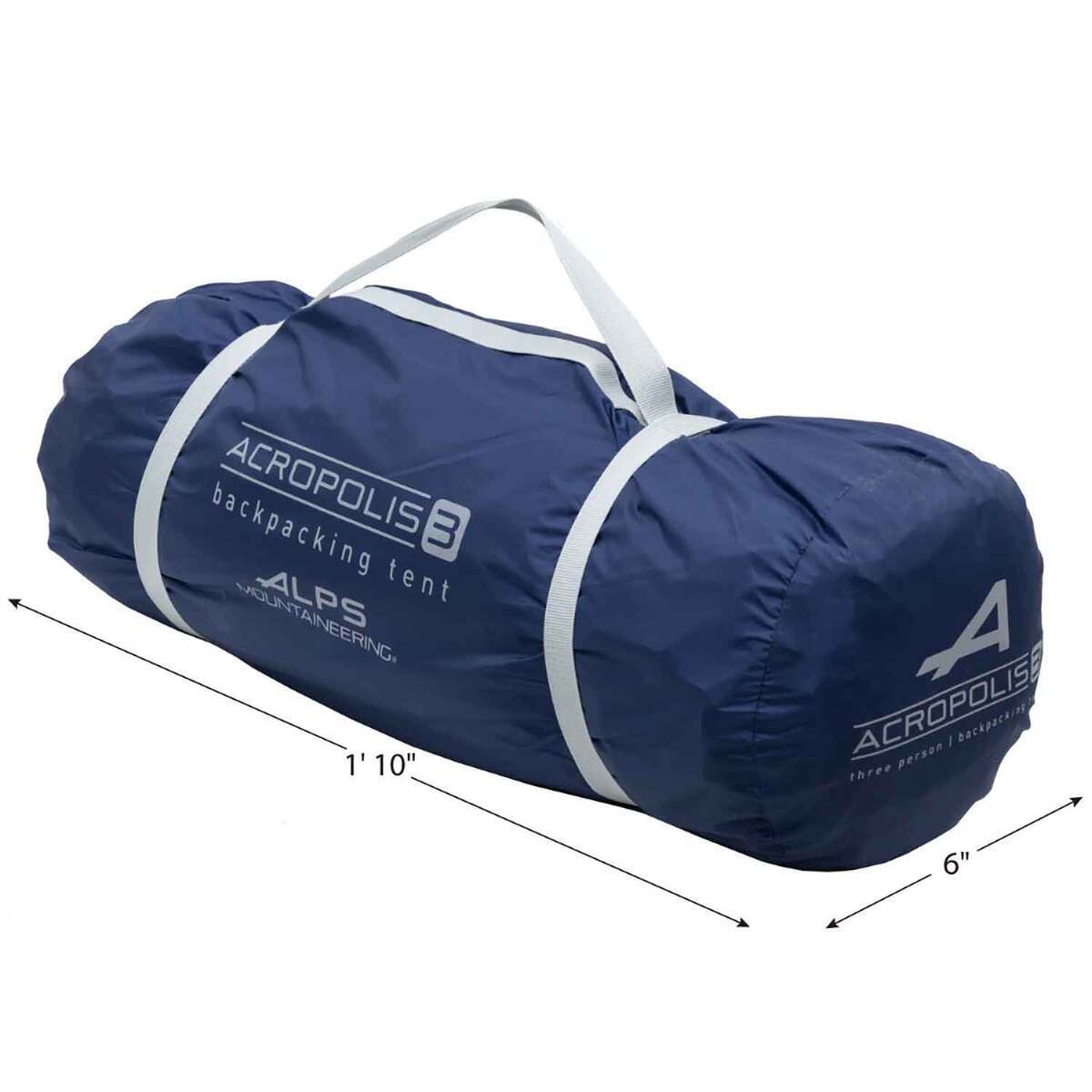 ALPS Mountaineering Acropolis 4-Person Backpacking Tent - Gray/Navy 9 ALPS Mountaineering Acropolis 4-Person Backpacking Tent - Gray/Navy