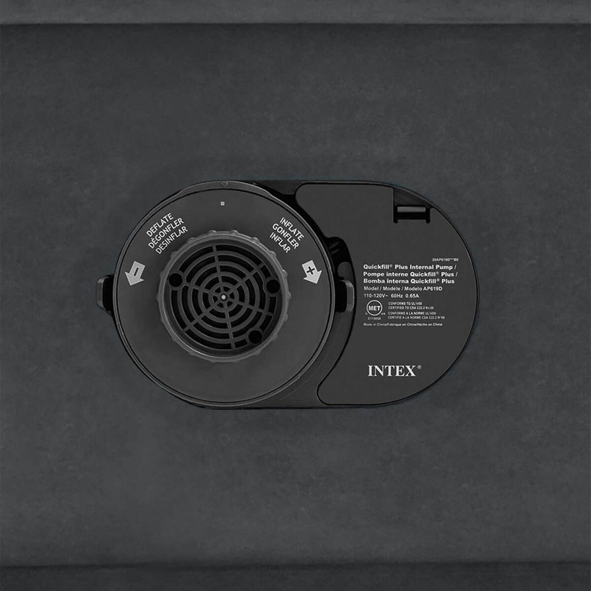 Intex Dura-Beam Deluxe Comfort-Plush Queen Air Bed with Built-In Electric Pump 5 Intex Dura-Beam Deluxe Comfort-Plush Queen Air Bed with Built-In Electric Pump