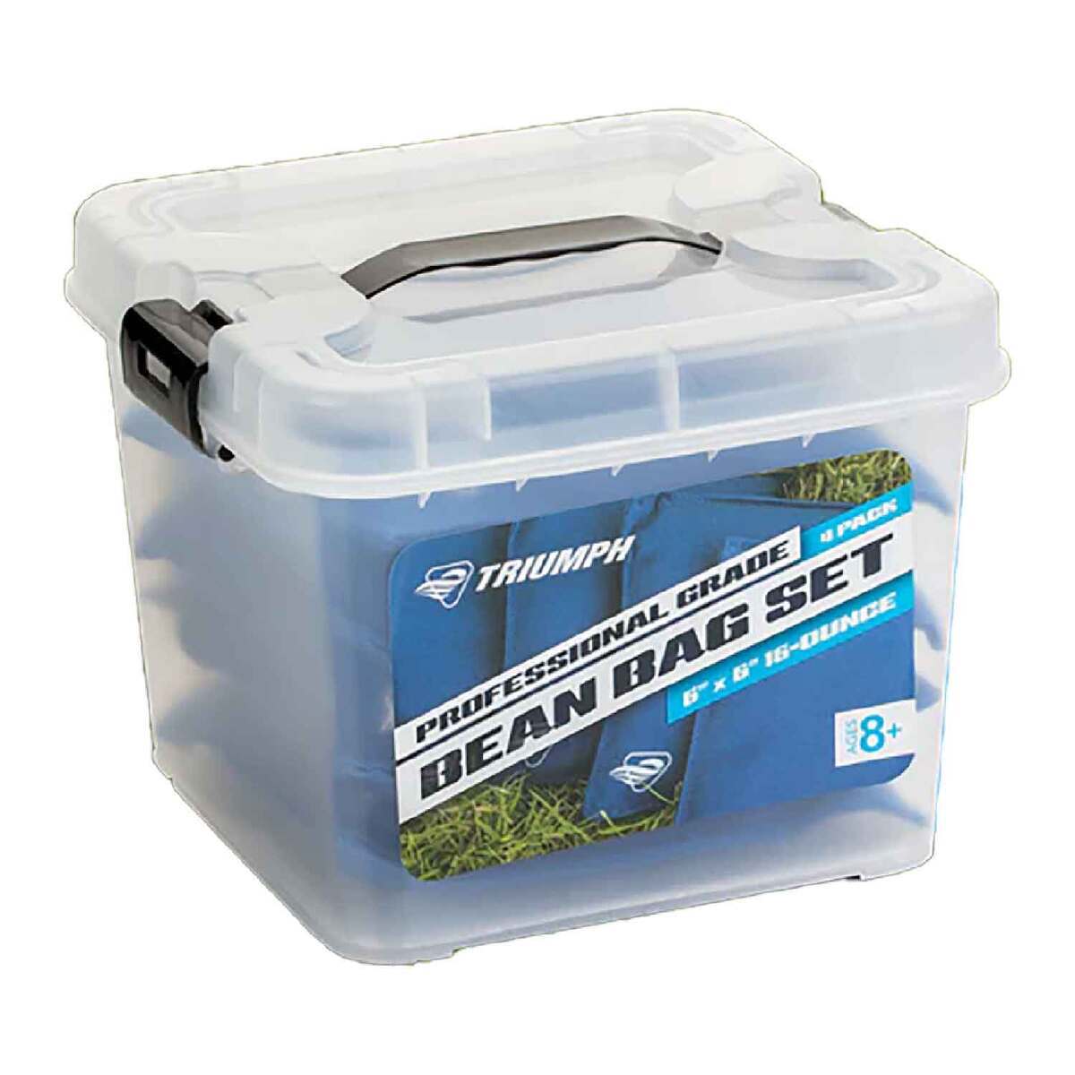 Triumph Canvas Cornhole Bags - 4 Pack, Blue