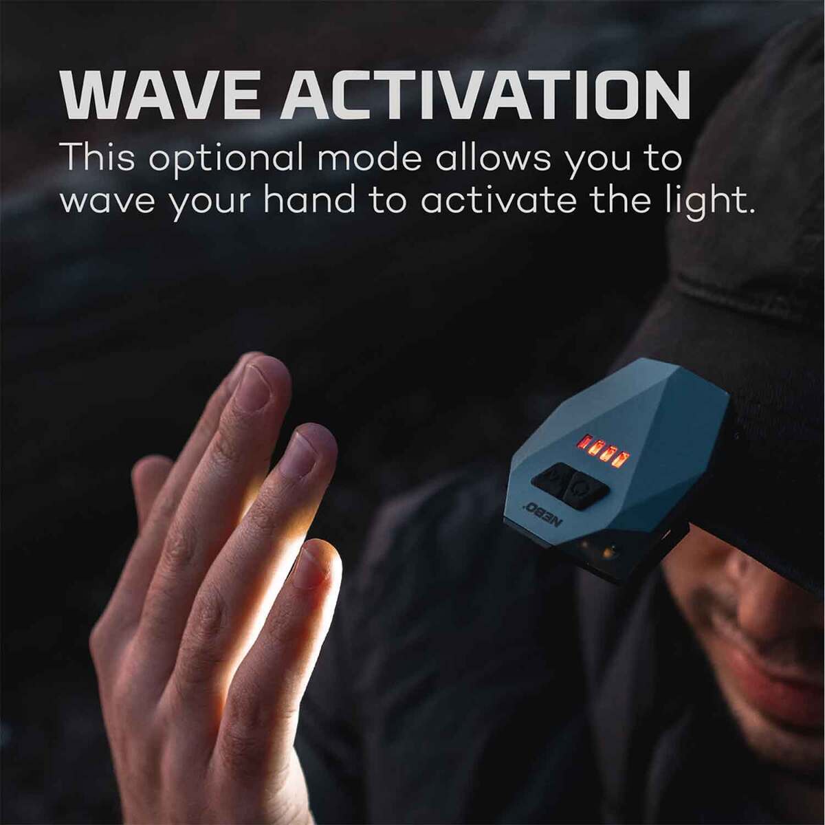 NEBO Einstein Rechargeable Cap Light