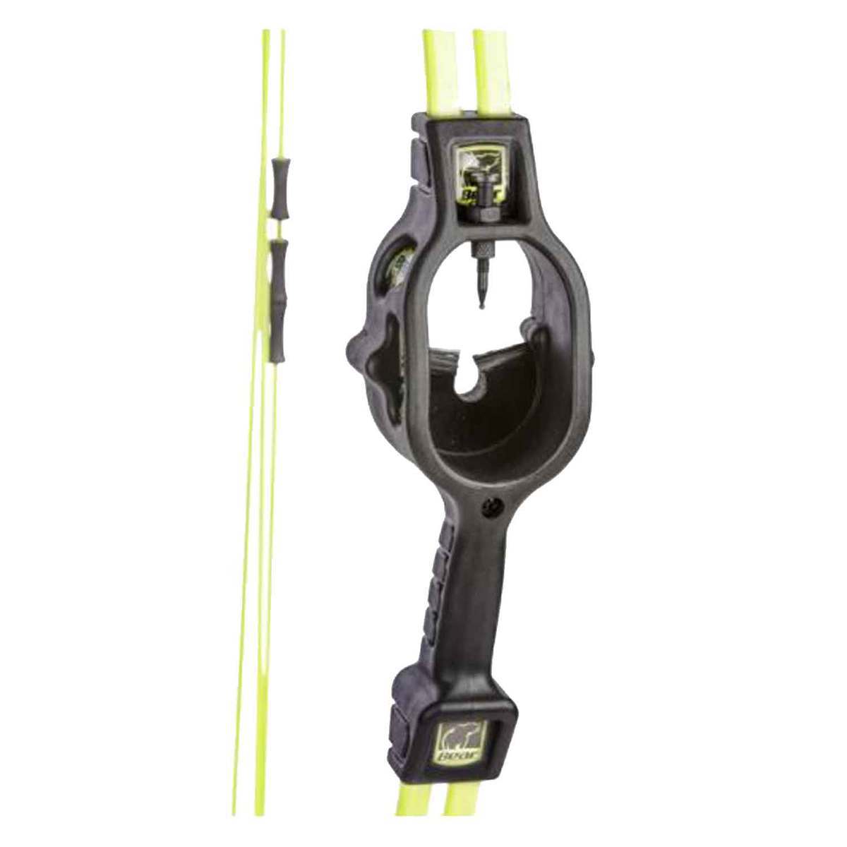 Bear Archery Spark 5-10lbs Ambidextrous Flo Green Youth Archery Bow Set