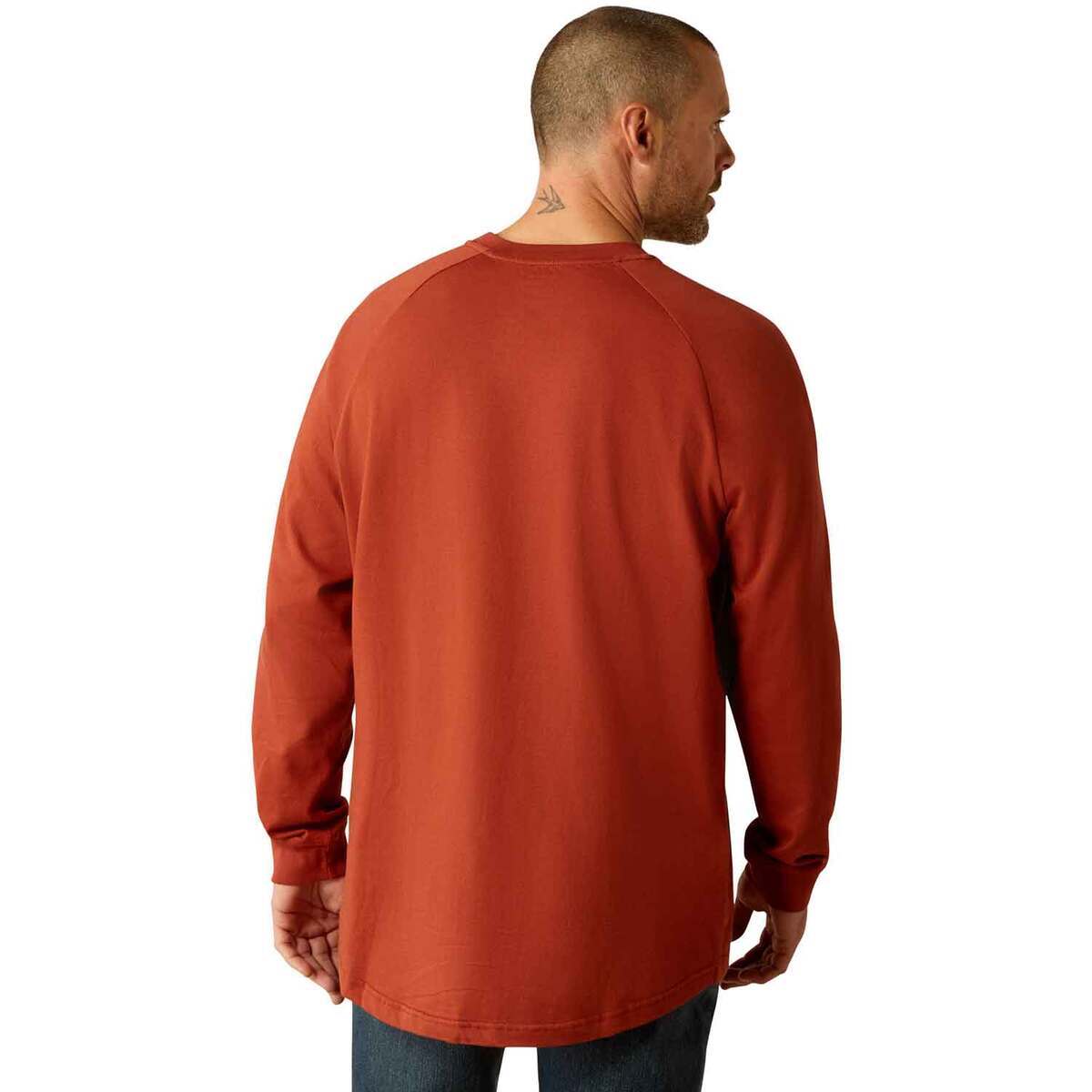 Ariat Men's Rebar Cotton Strong Graphic Long Sleeve Work Shirt