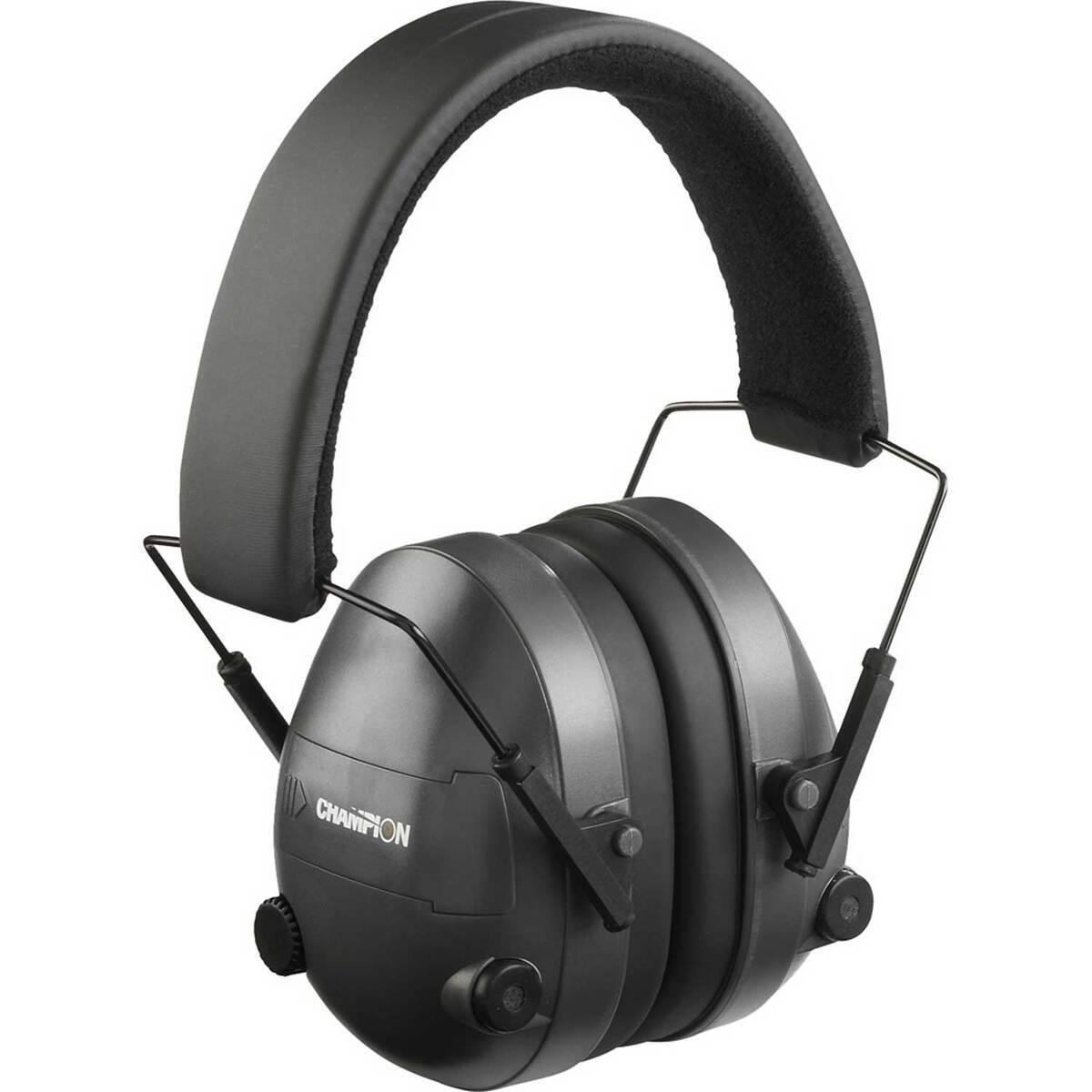 Champion 25db Electronic Earmuff - Black
