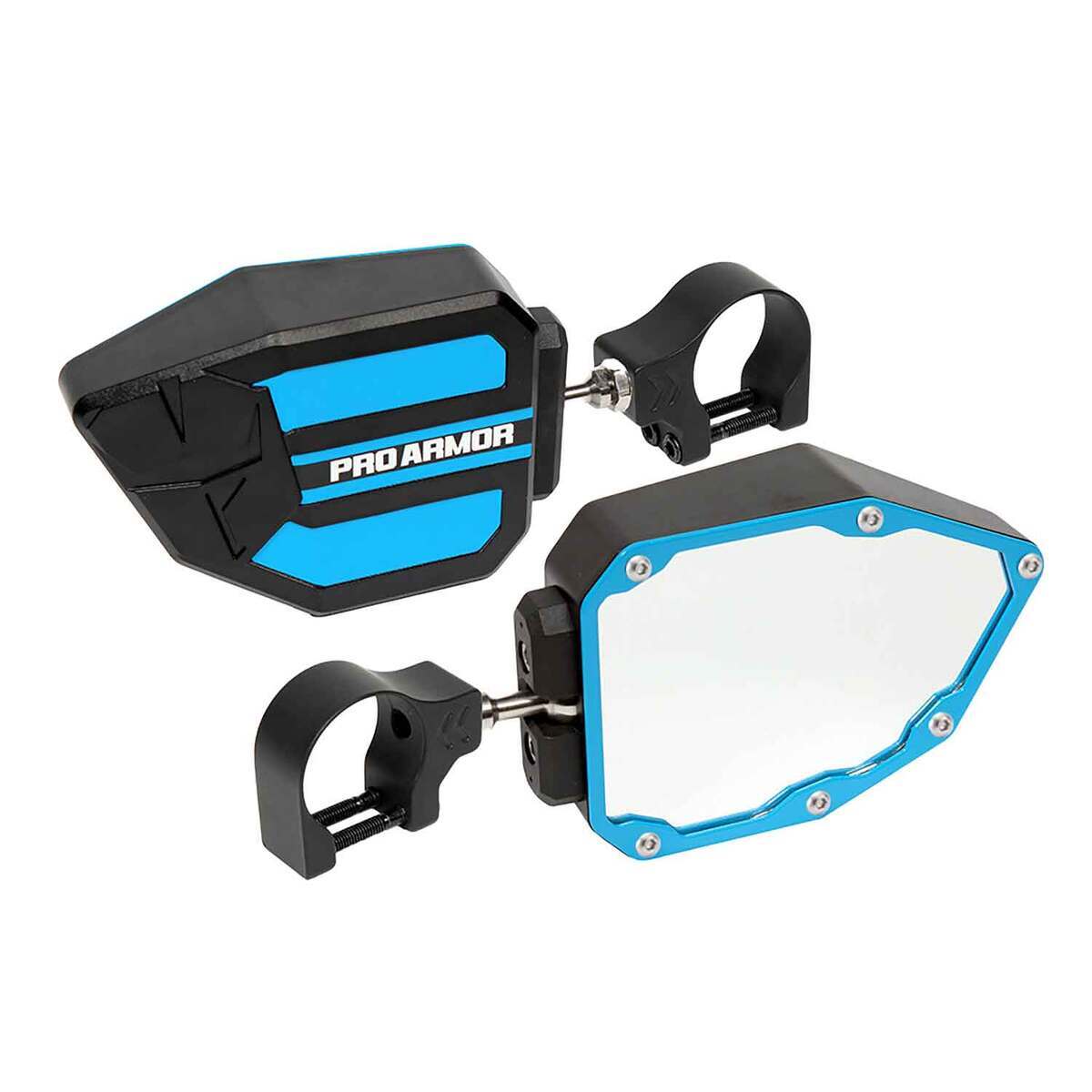 Pro Armor 1.75in Clamp Side View Mirrors