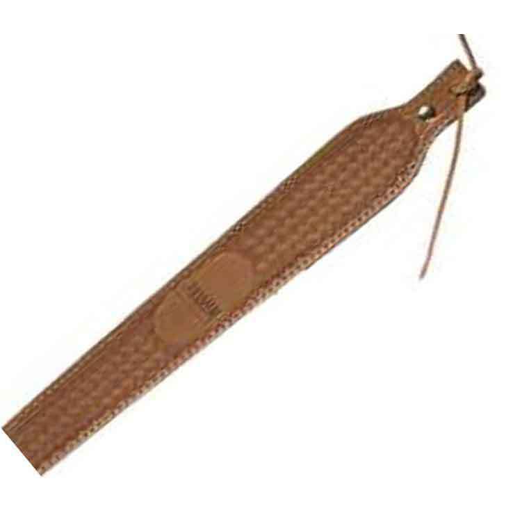 Bandera Cobra Leather Rifle Sling - Tan Basketweave