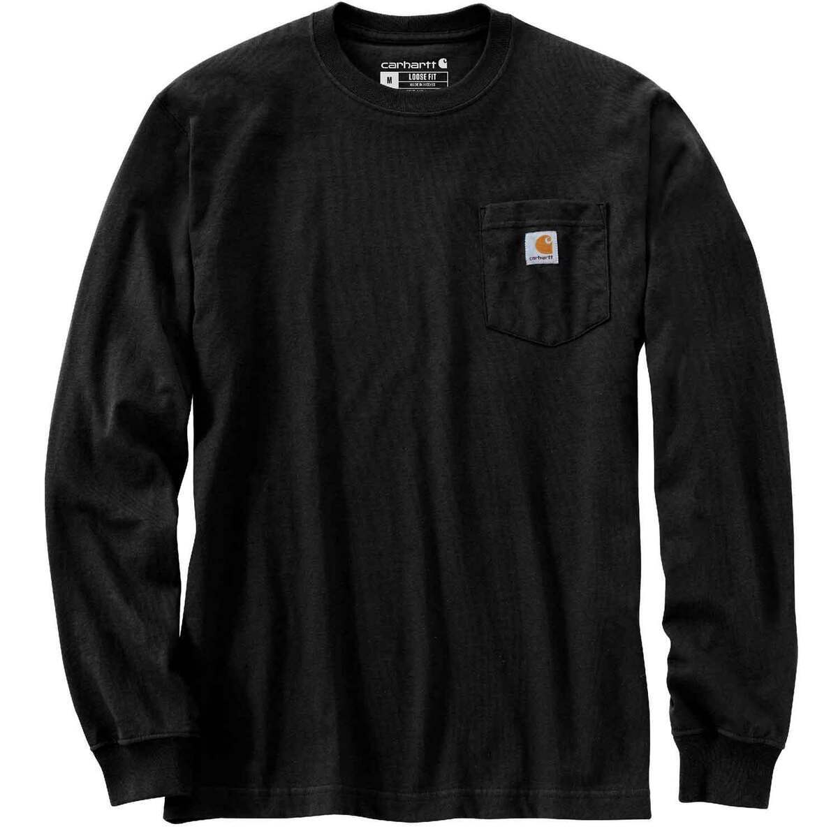 Carhartt Men's Loose Fit Heavyweight Duck Graphic Long Sleeve Work Shirt