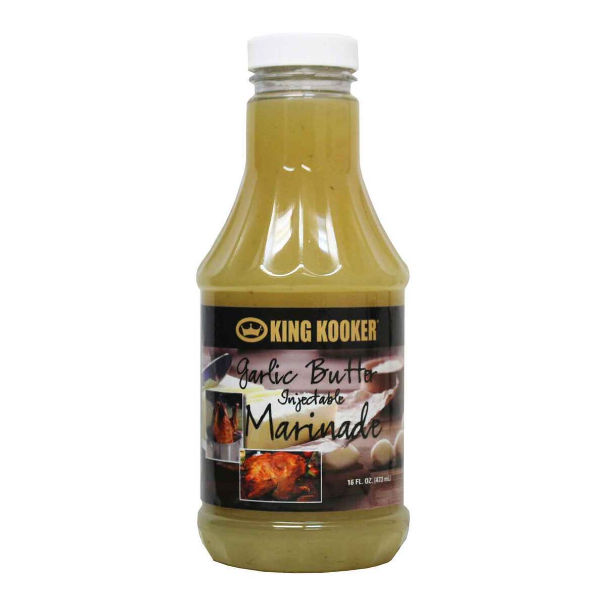 King Kooker Garlic Butter Injectable Marinade - 16oz