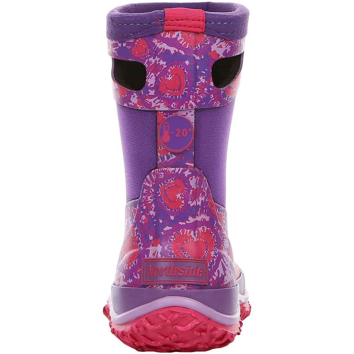 Northside Girls' Raiden Insulated Waterproof Rubber Boots 4 Northside Girls' Raiden Insulated Waterproof Rubber Boots