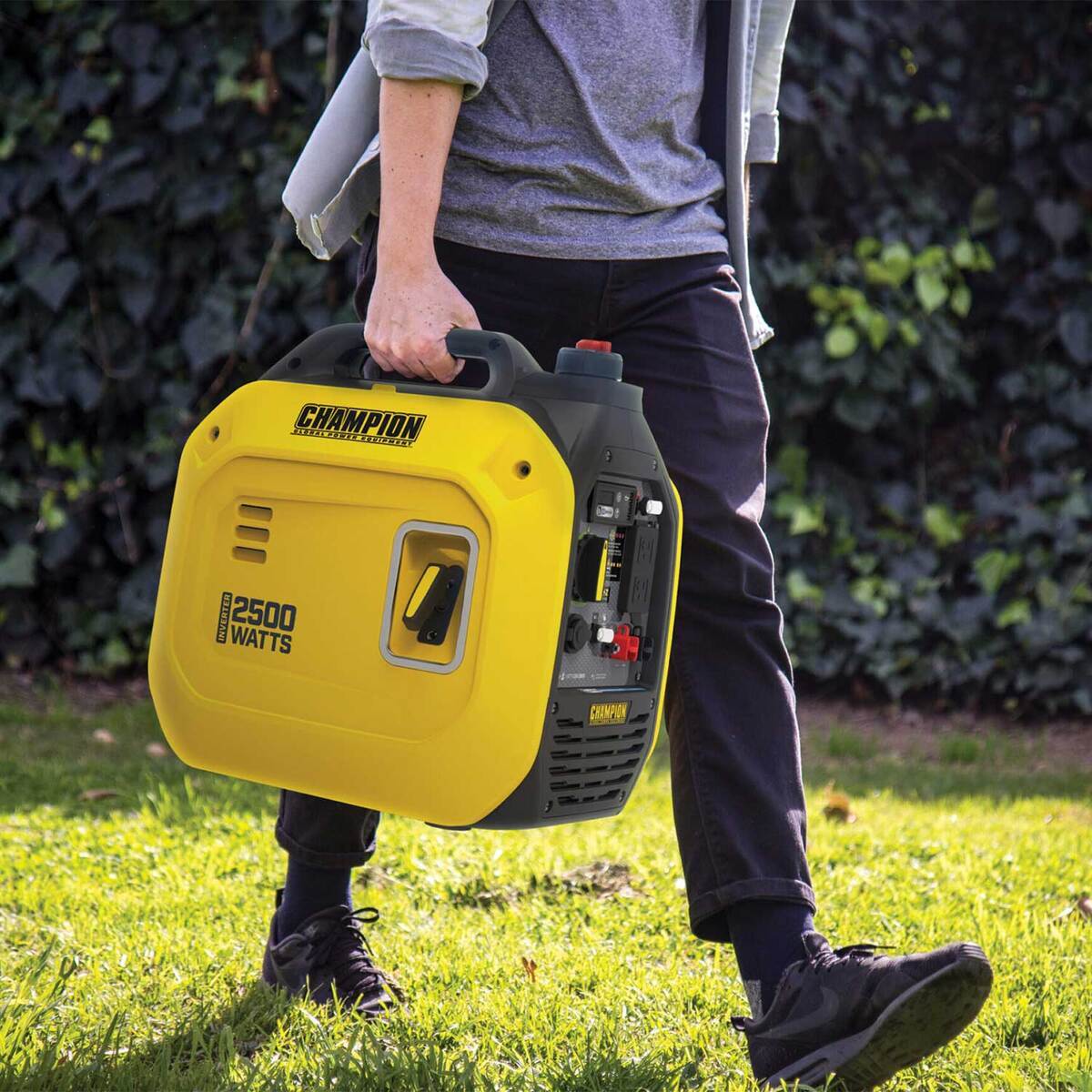 Champion 2500W Inverter Generator with CO Shield 3 Champion 2500W Inverter Generator with CO Shield