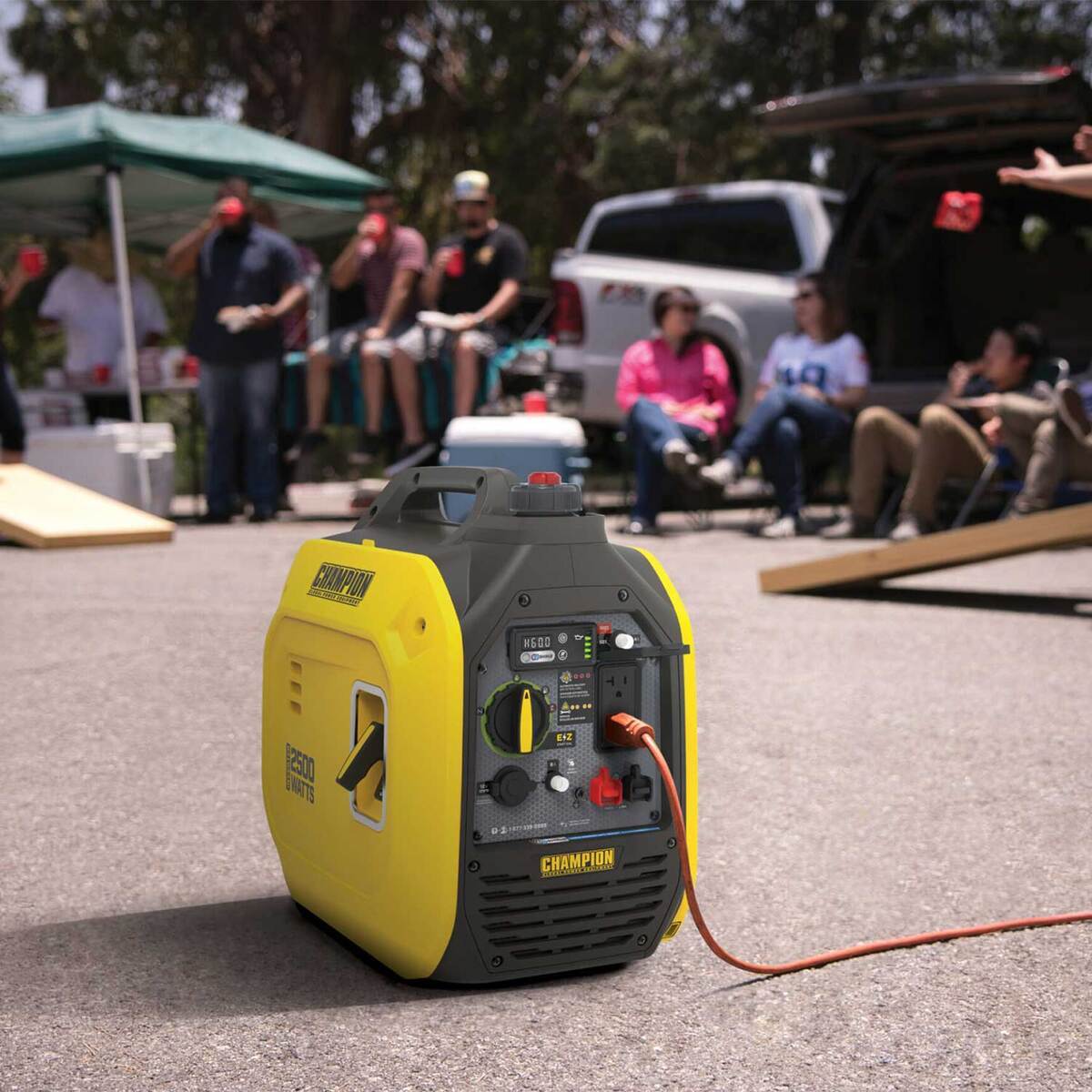 Champion 2500W Inverter Generator with CO Shield 4 Champion 2500W Inverter Generator with CO Shield