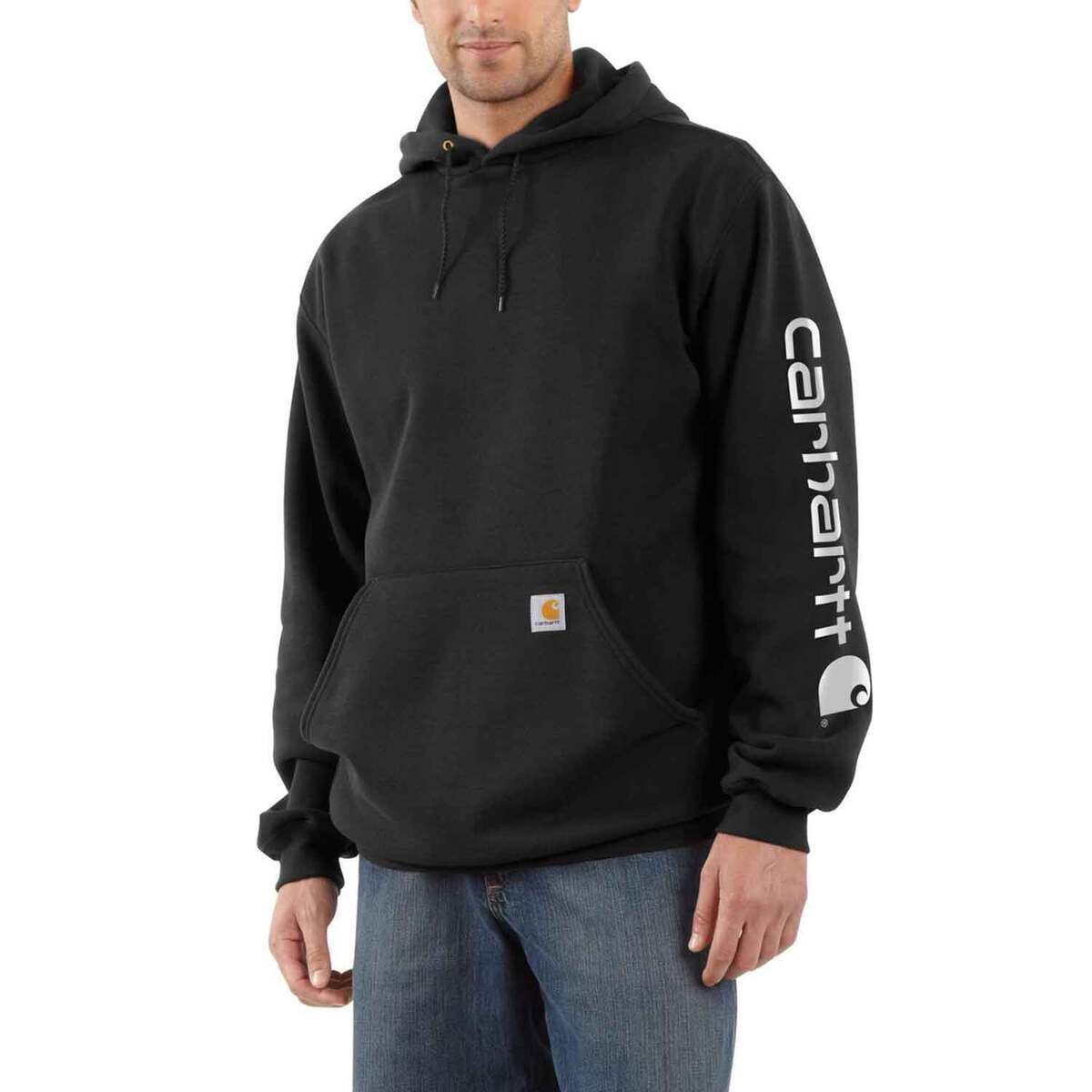 Carhartt Men's Midweight Logo Work Hoodie 3 Carhartt Men's Midweight Logo Work Hoodie