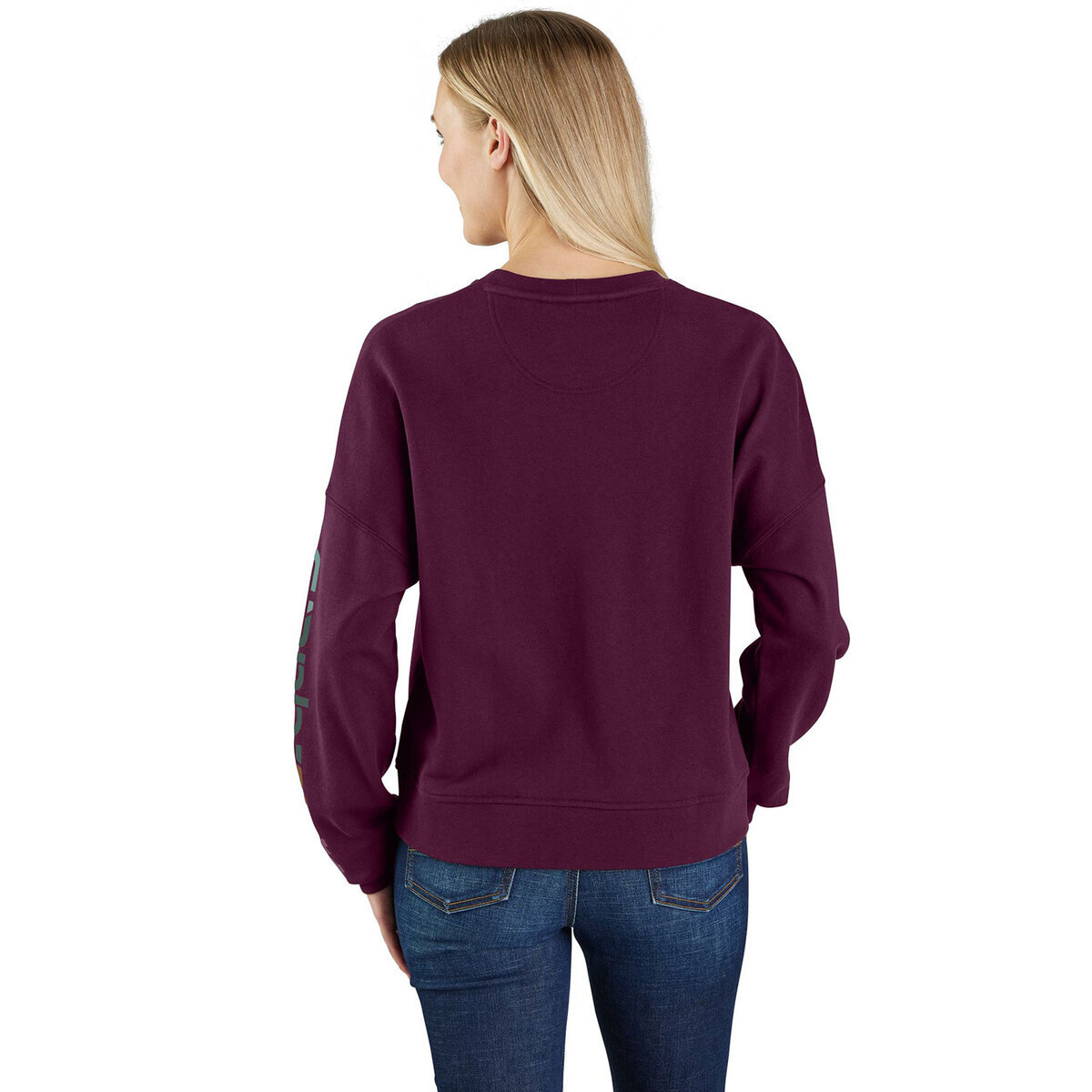 Carhartt Women's Tencel Fiber Series Loose Fit Graphic Work Sweatshirt 6 Carhartt Women's Tencel Fiber Series Loose Fit Graphic Work Sweatshirt