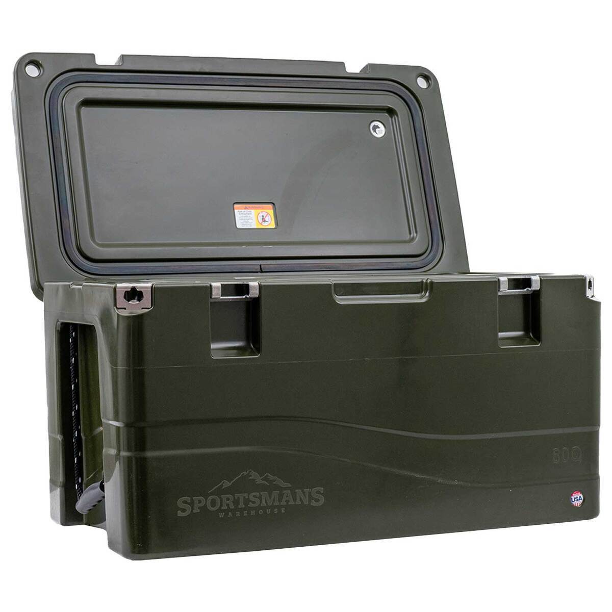 Sportsman's Warehouse 80 Quart Hard Cooler - Green 3 Sportsman's Warehouse 80 Quart Hard Cooler - Green