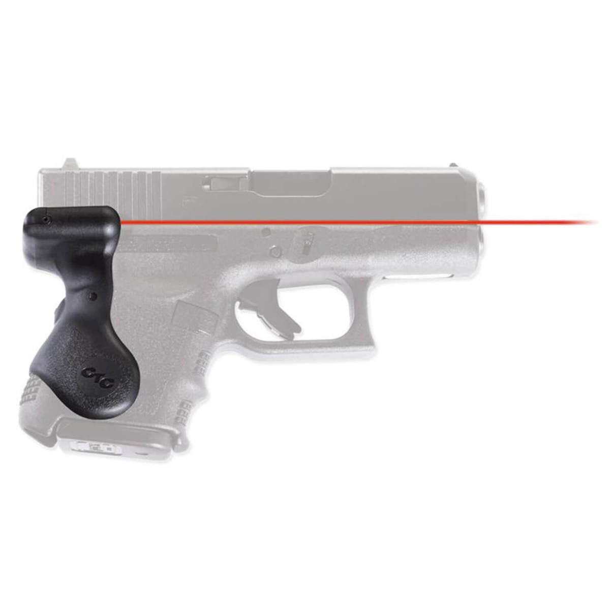 Crimson Trace Glock Gen3 26/27/28/33/39 Red Lasergrips - Black