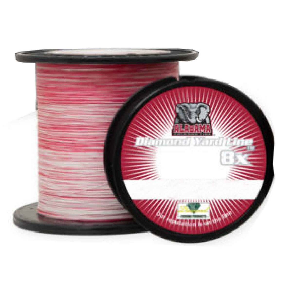 Diamond Fishing Products Yardline Collegiate Series Alabama Braided Fishing Line