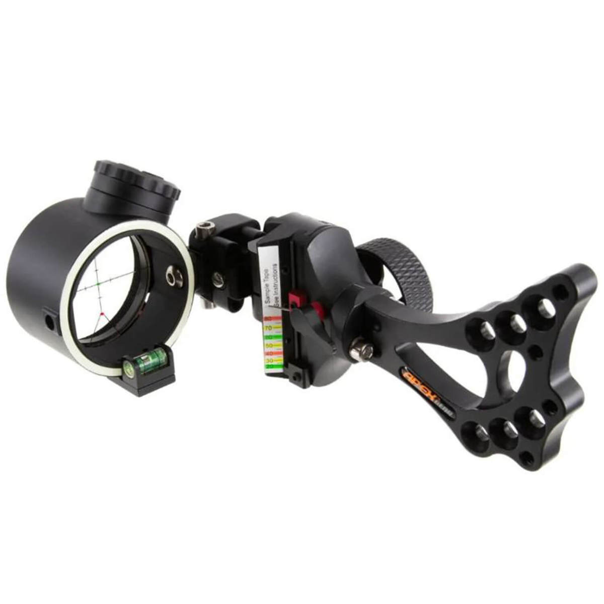 Apex Gear Covert Pro 2-Pin Double Dot (Green & Red LED) Bow Sight - Black 3 Apex Gear Covert Pro 2-Pin Double Dot (Green & Red LED) Bow Sight - Black