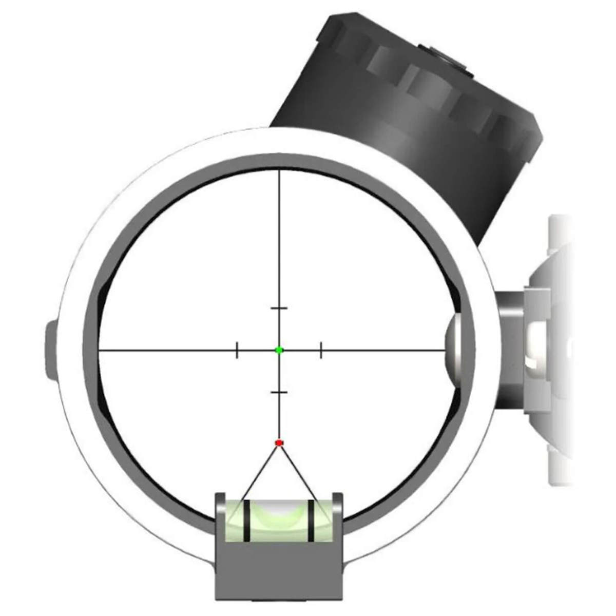Apex Gear Covert Pro 2-Pin Double Dot (Green & Red LED) Bow Sight - Black 5 Apex Gear Covert Pro 2-Pin Double Dot (Green & Red LED) Bow Sight - Black