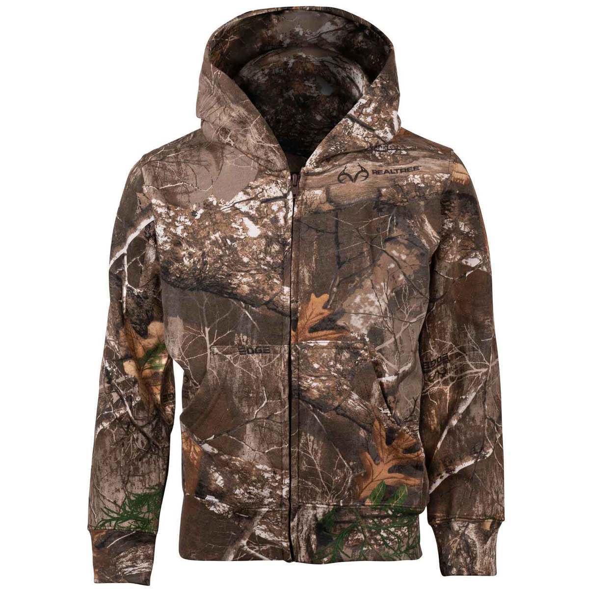 Kings Camo Youth Realtree Edge Classic Full Zip Hunting Jacket