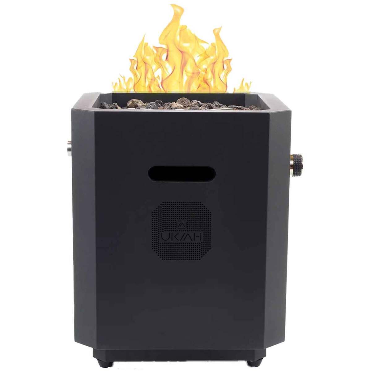 Ukiah Note Portable Gas Fire Pit with Sound System 4 Ukiah Note Portable Gas Fire Pit with Sound System