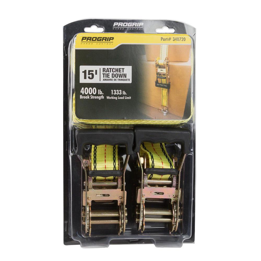 ProGrip 15 Foot Ratchet Tie Down