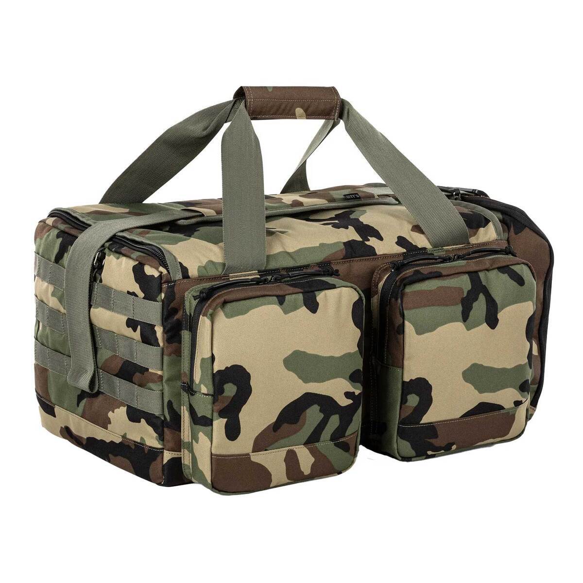 5.11 Tactical Range Ready Trainer Bag - Woodland Camo 3 5.11 Tactical Range Ready Trainer Bag - Woodland Camo