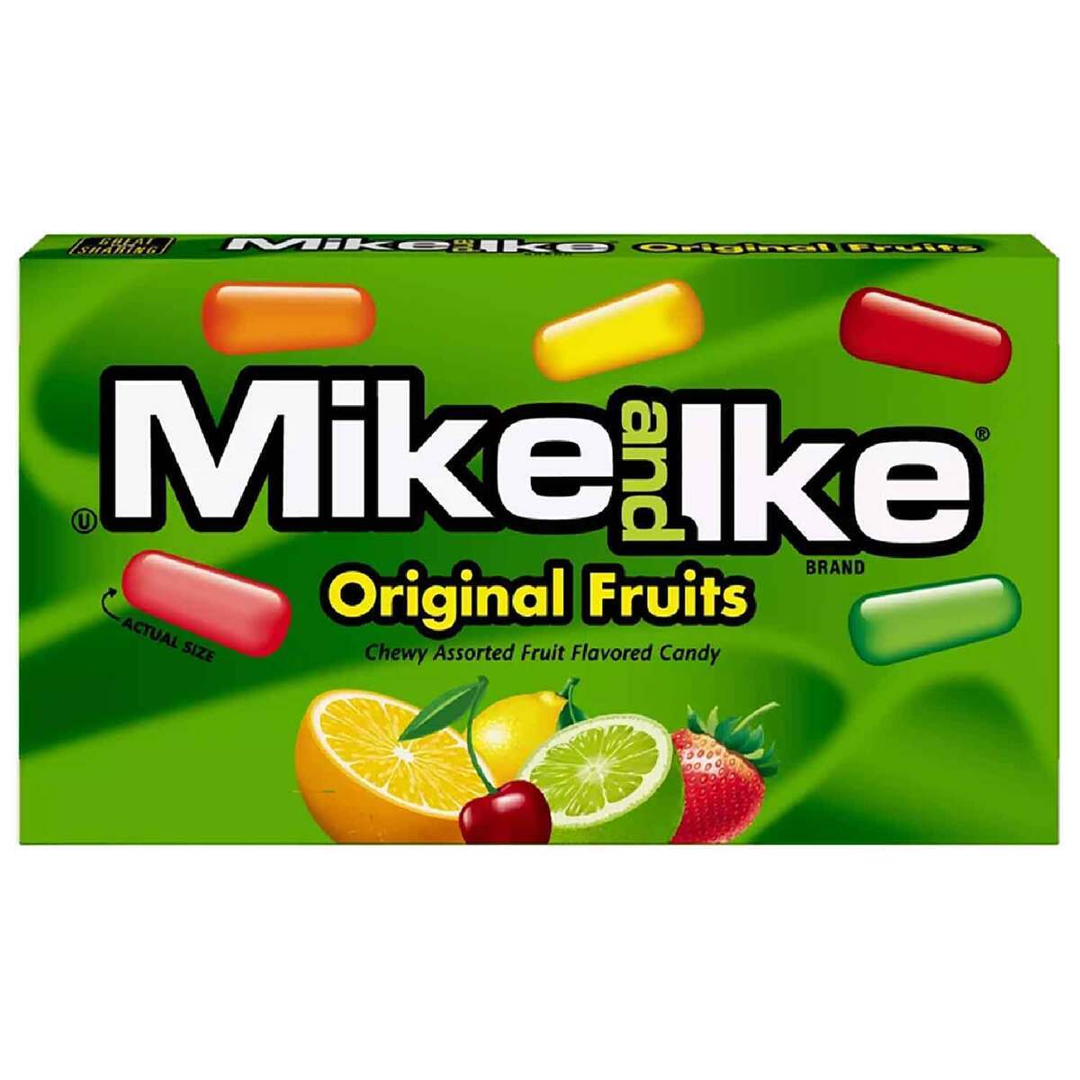 Mike N Ike Original Fruits Candy - Theater Box