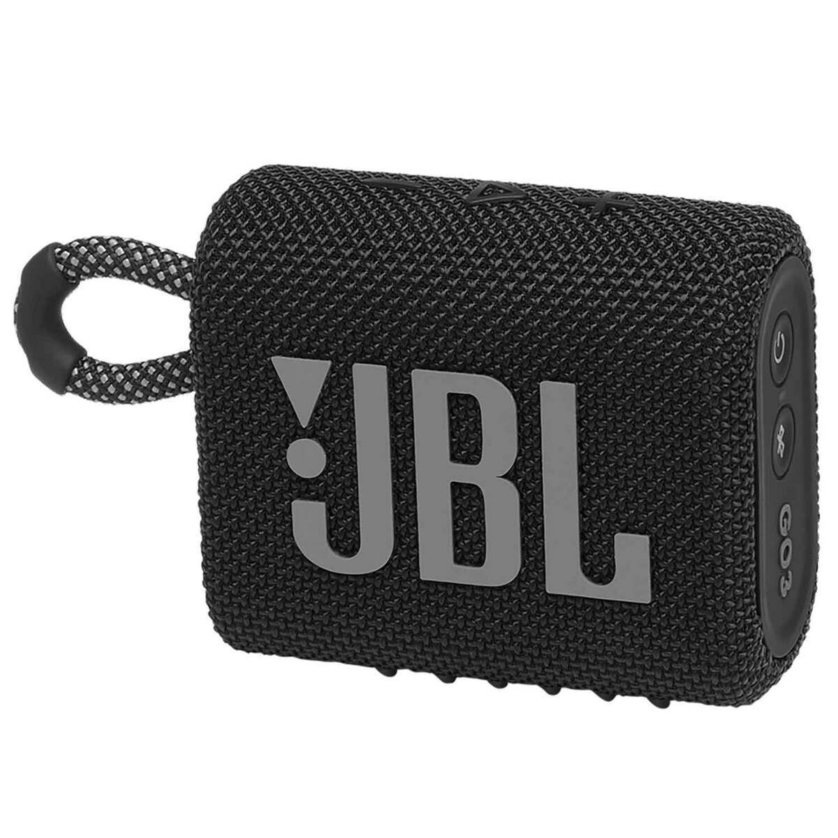 JBL Go 3 Portable Bluetooth Speaker - Black