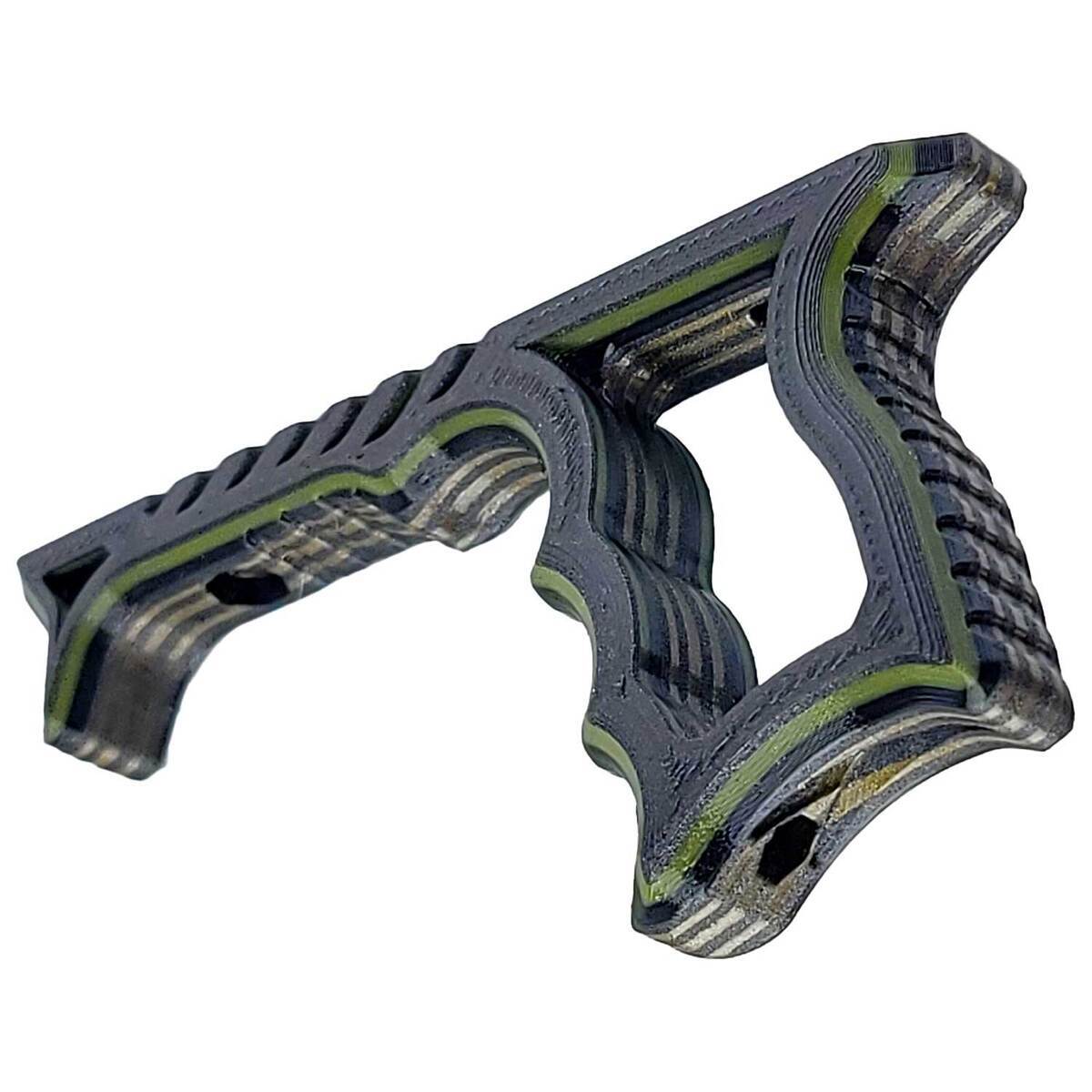 Future Forged Halex-V MLOK Foregrip - Gator Gold 5 Future Forged Halex-V MLOK Foregrip - Gator Gold