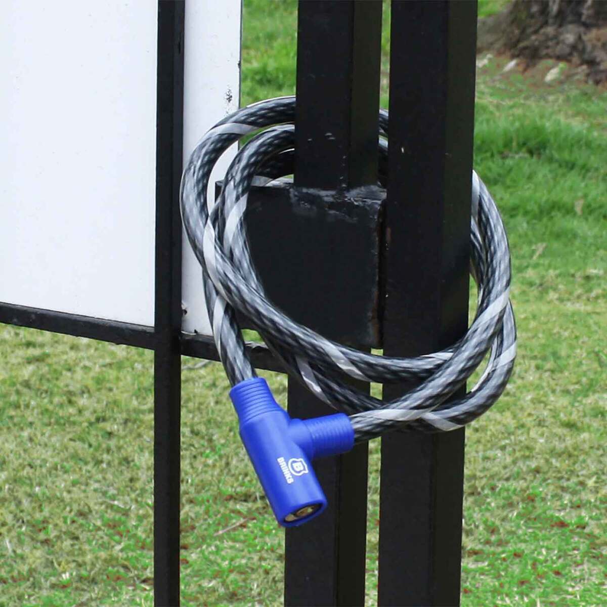 Brinks Commercial 5/8in Steel Braided Cable M1 Keyway - 6ft