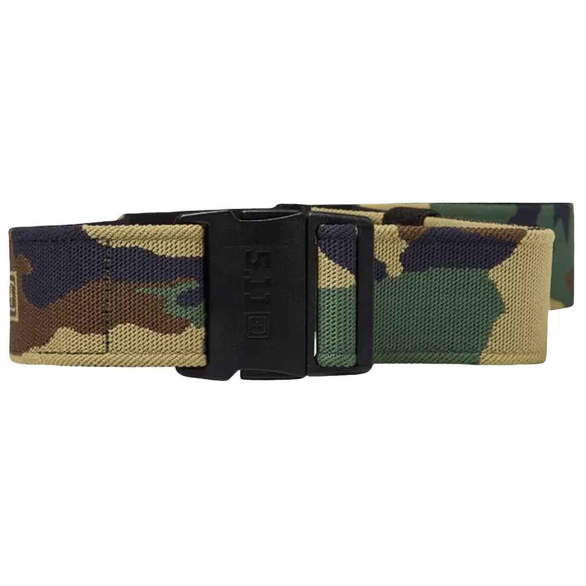 5.11 Ayce Belt - Black/Woodland Camo - S/XL