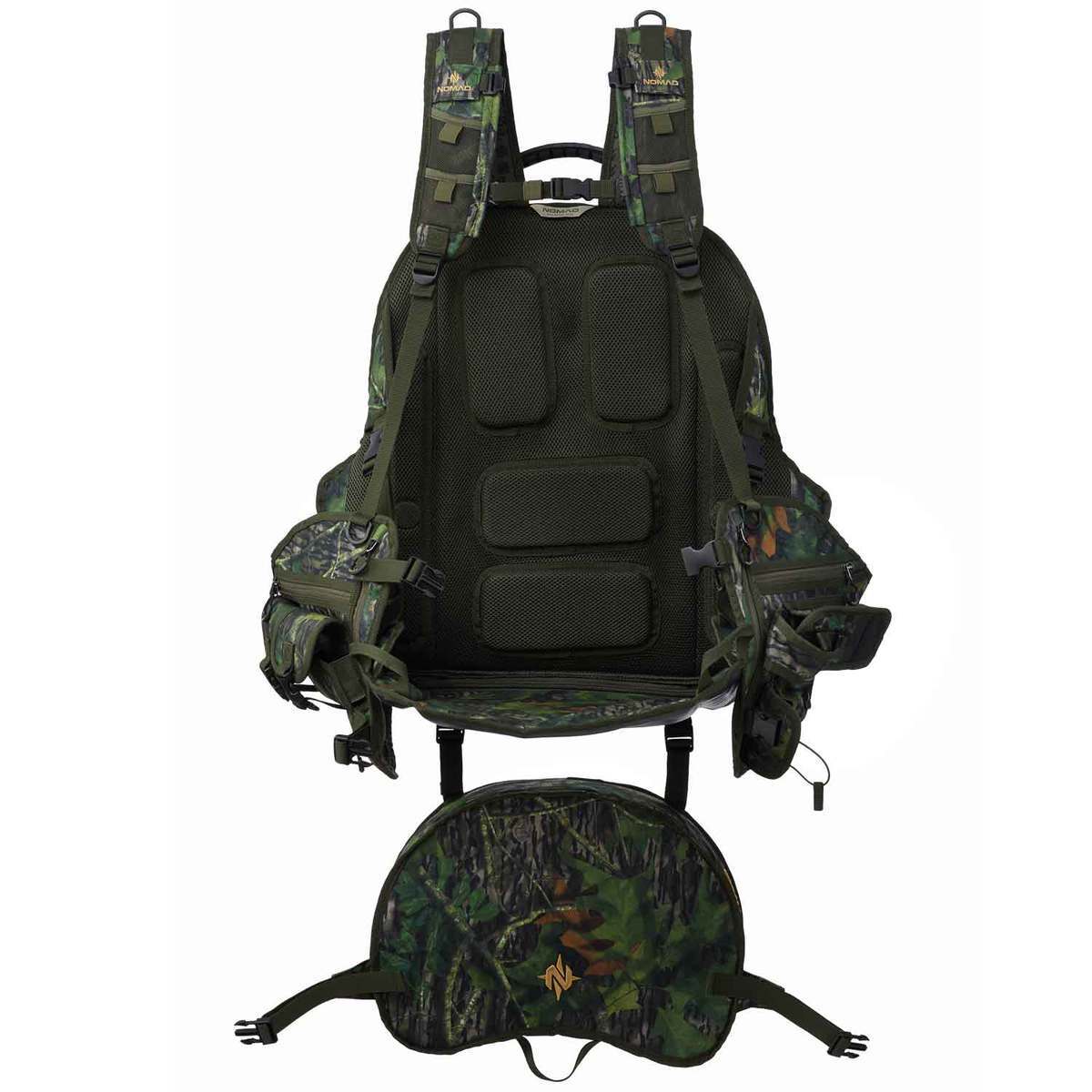 Nomad Men's Mossy Oak Shadow Leaf Killin' Time Turkey Hunting Vest - One Size Fits Most 3 Nomad Men's Mossy Oak Shadow Leaf Killin' Time Turkey Hunting Vest - One Size Fits Most