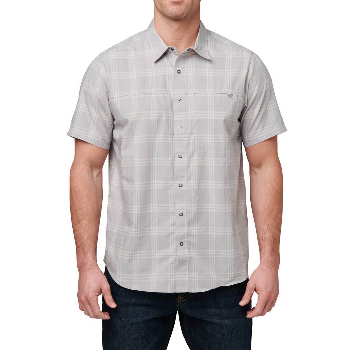 5.11 Men's Wyatt Plaid Short Sleeve Tactical Shirt