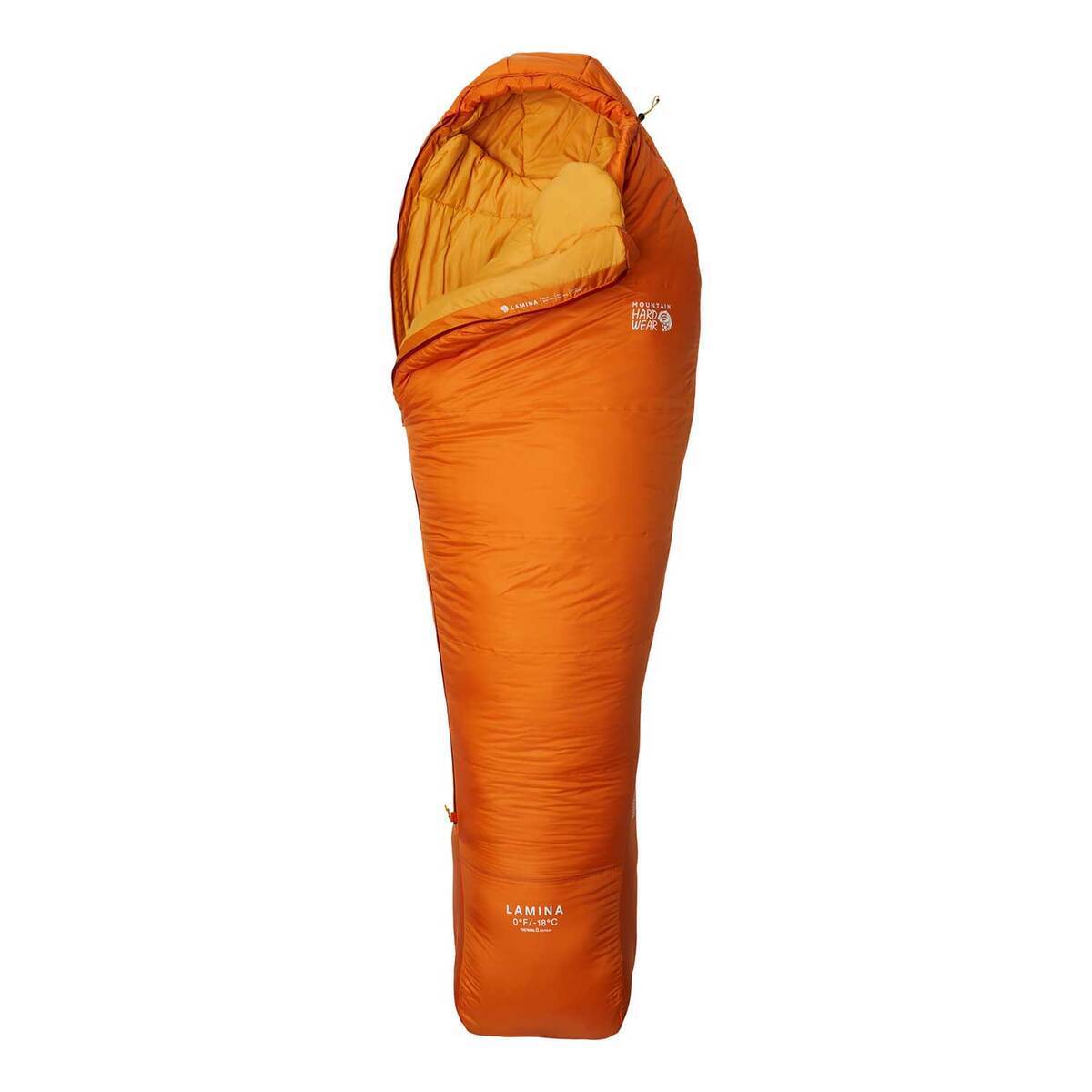 Mountain Hardwear Lamina 0F Degree Mummy Sleeping Bag - Instructor Orange
