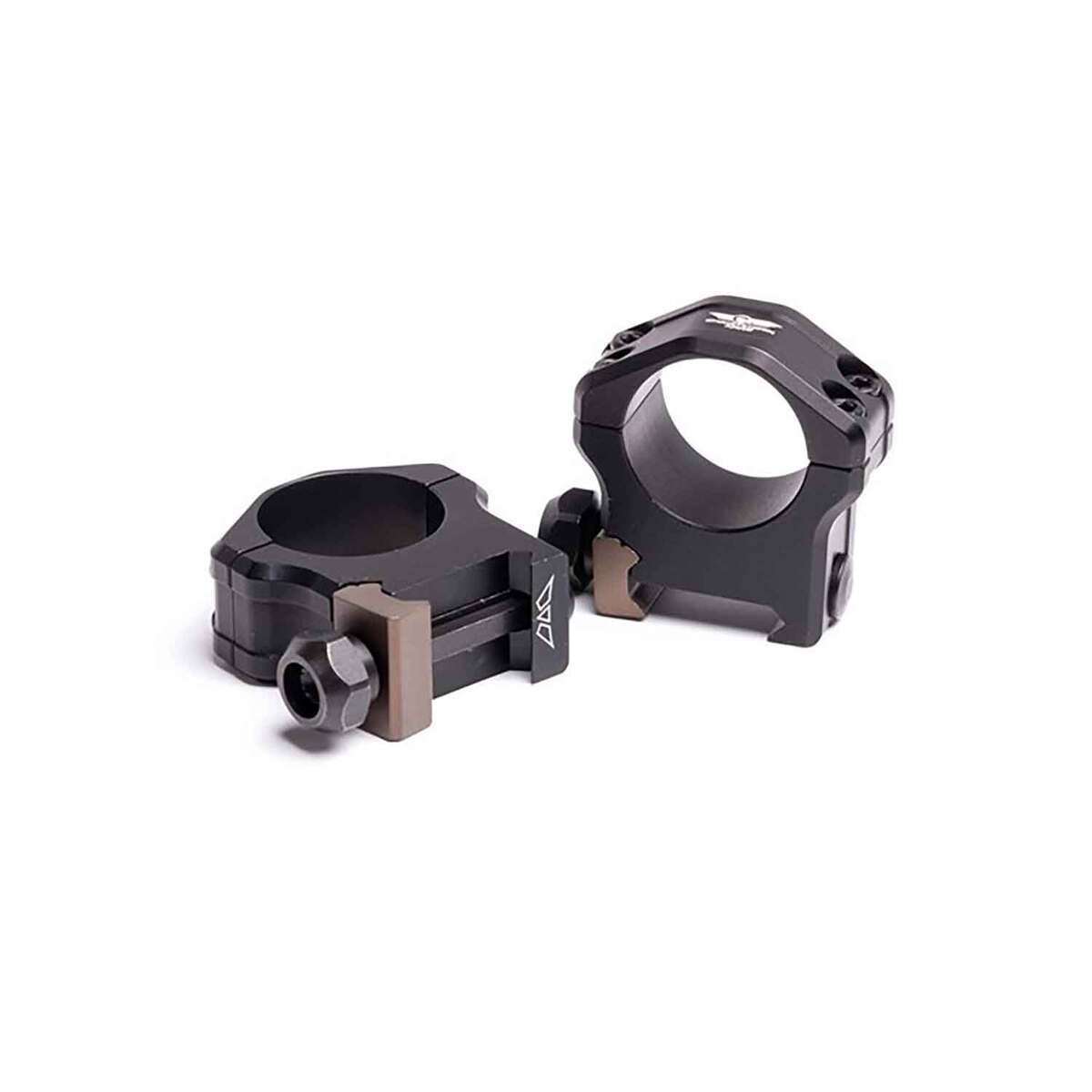 Christensen Arms Ultralight PRSR-X2 1in Medium Scope Rings - Black Anodized