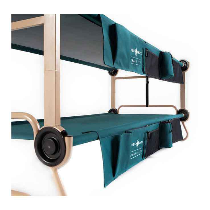 Disc-O-Bed XL Bunk with Organizers Cot