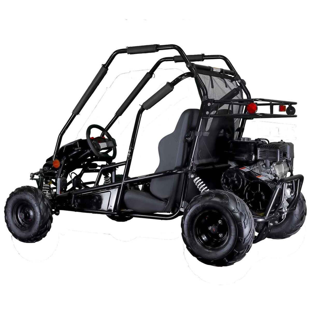 Coleman Powersports GK200 Go Kart - Black/Red 3 Coleman Powersports GK200 Go Kart - Black/Red