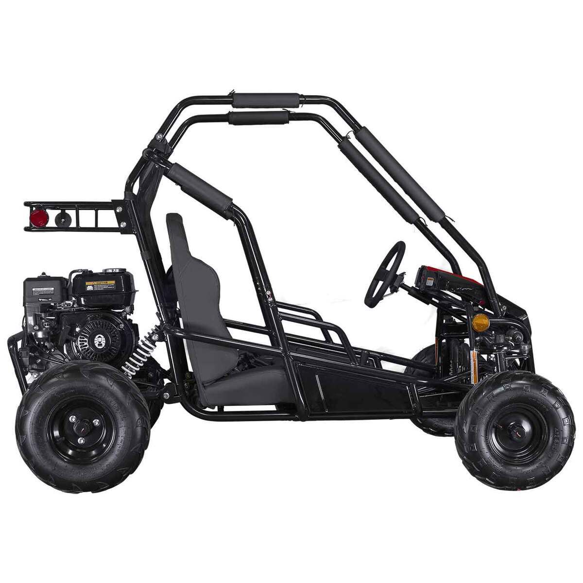 Coleman Powersports GK200 Go Kart - Black/Red 5 Coleman Powersports GK200 Go Kart - Black/Red