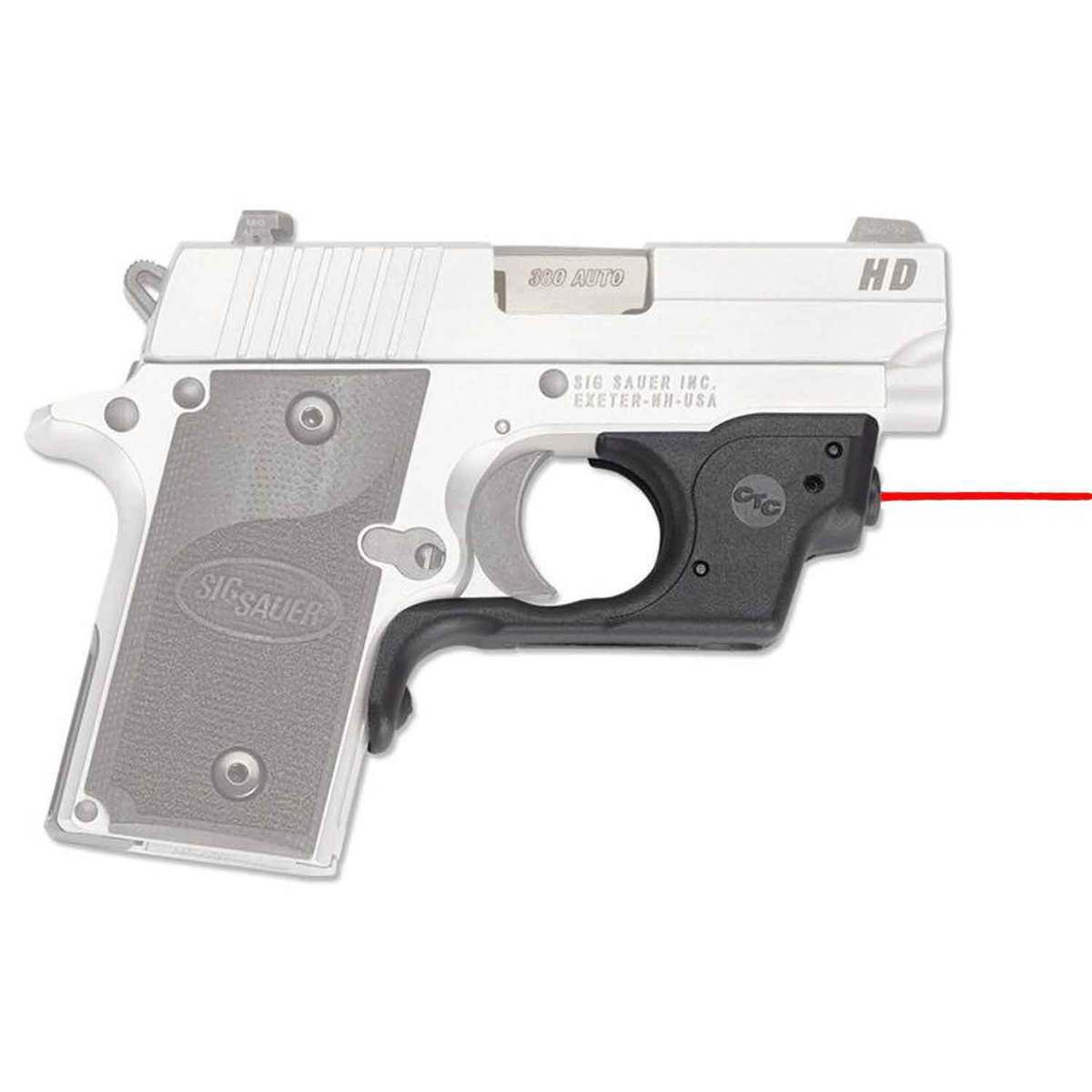 Crimson Trace LG-492 Laserguard Sig Sauer P238/P938 Laser Sight - Red