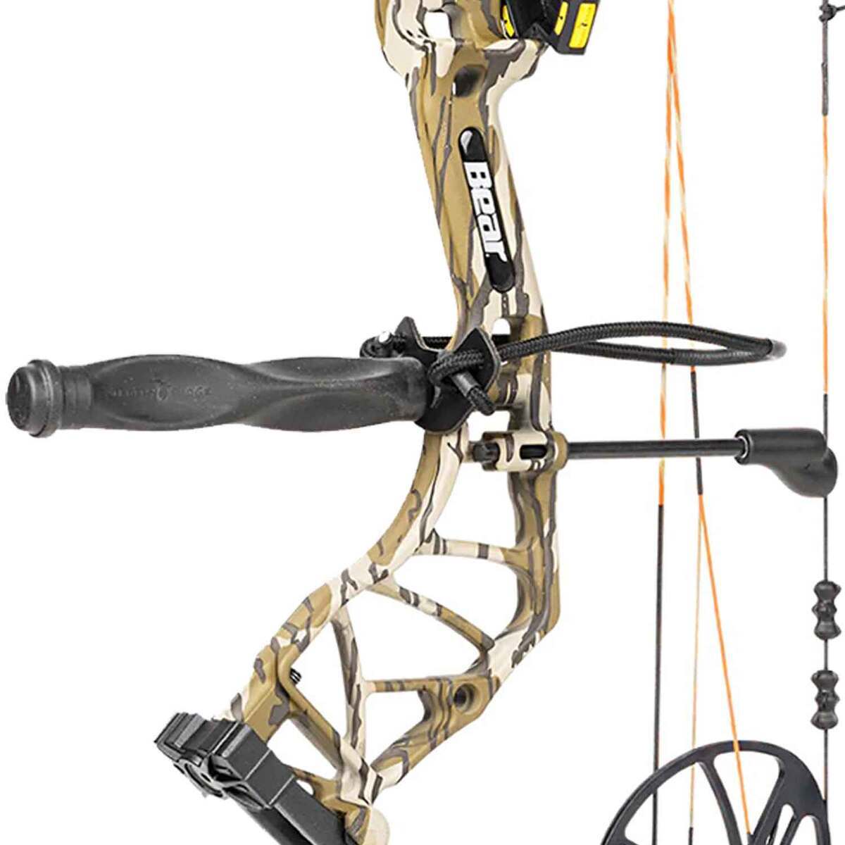 Bear Archery Legit 10-70lbs Right Hand Mossy Oak Bottomland Camo Compound Bow - RTH Package 3 Bear Archery Legit 10-70lbs Right Hand Mossy Oak Bottomland Camo Compound Bow - RTH Package