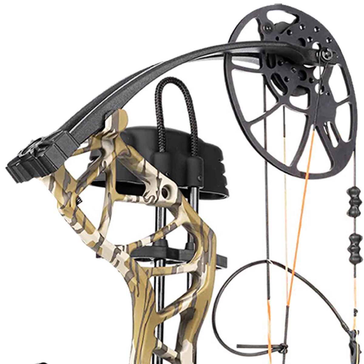 Bear Archery Legit 10-70lbs Right Hand Mossy Oak Bottomland Camo Compound Bow - RTH Package 4 Bear Archery Legit 10-70lbs Right Hand Mossy Oak Bottomland Camo Compound Bow - RTH Package