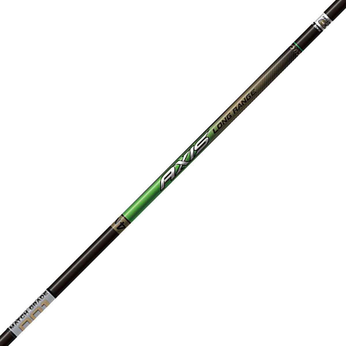 Easton 4mm AXIS Long Range Match Grade 300 spine Carbon Shafts - 12 Pack