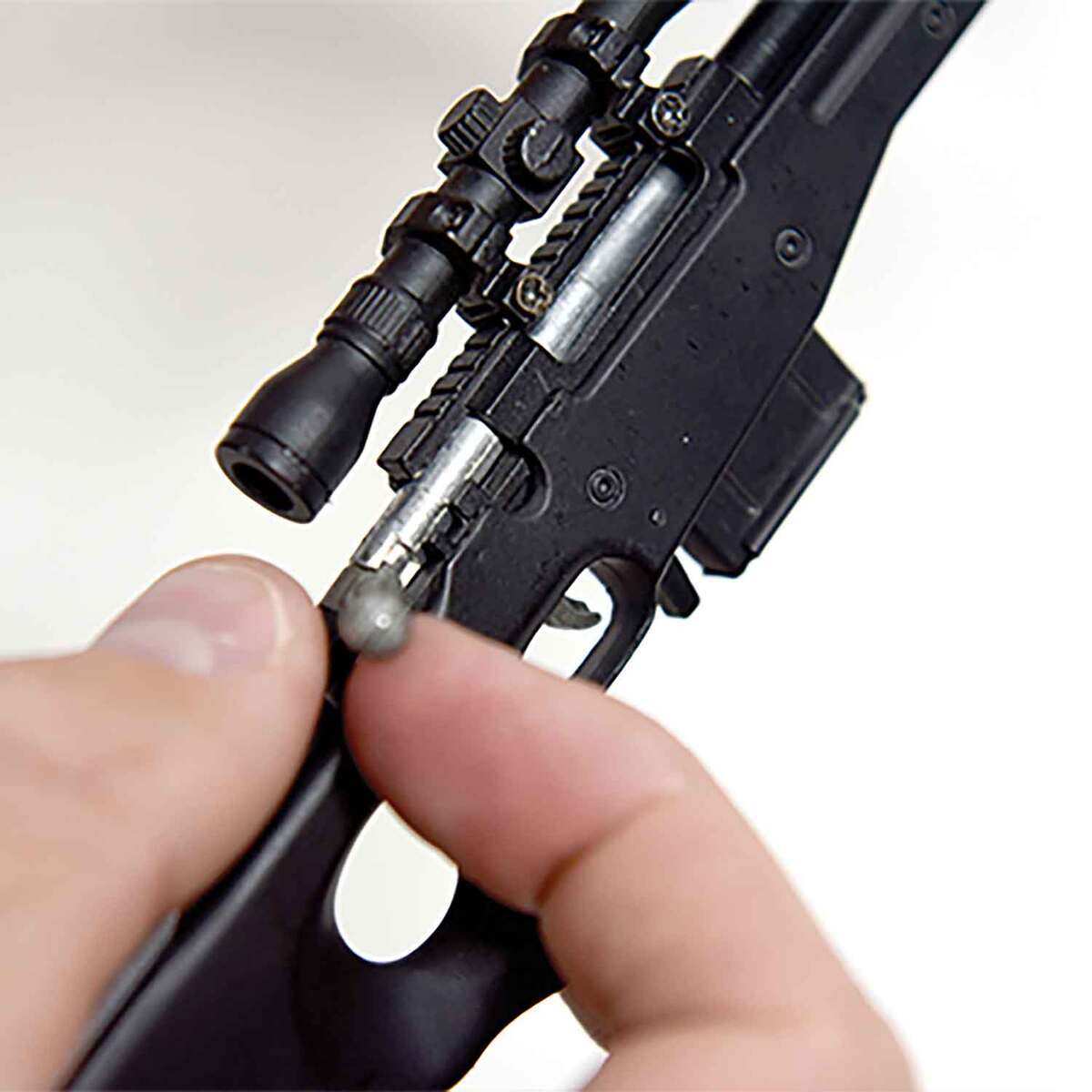 GoatGuns Mini Black AWM L96A1 Die Cast Model Gun