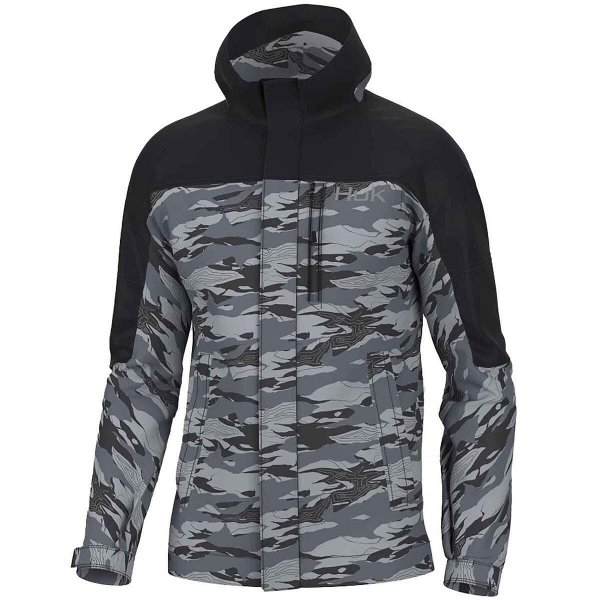 Huk Men's Grand Banks Waterproof Fishing Jacket