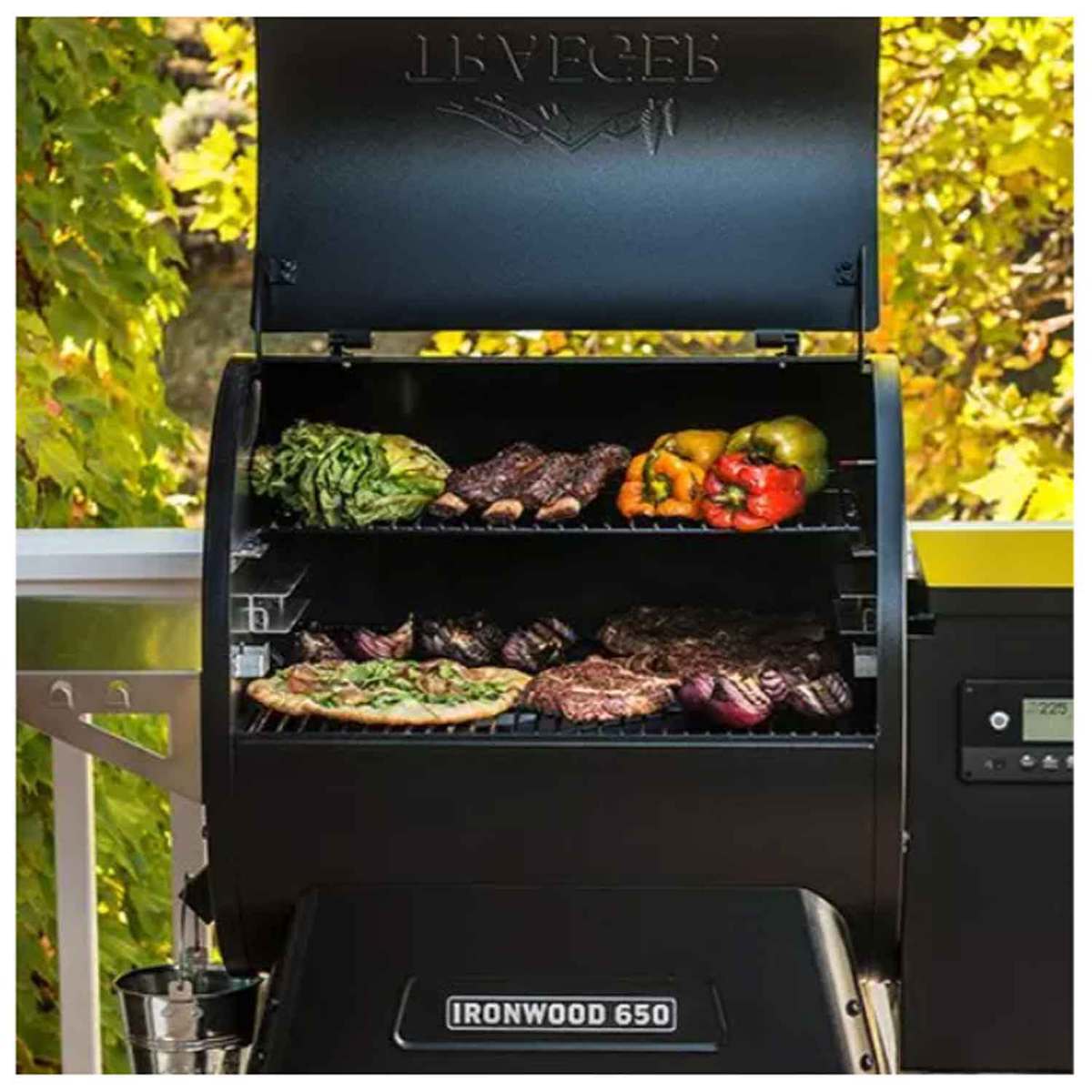Traeger Ironwood 650 Pellet Grill - Black 5 Traeger Ironwood 650 Pellet Grill - Black