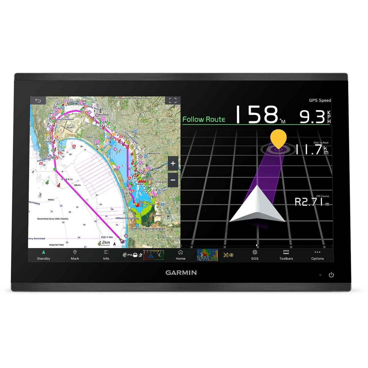 Garmin GPSMAP 9227 Premium Chartplotter w/ Garmin Navionics+ Fish Finder 3 Garmin GPSMAP 9227 Premium Chartplotter w/ Garmin Navionics+ Fish Finder