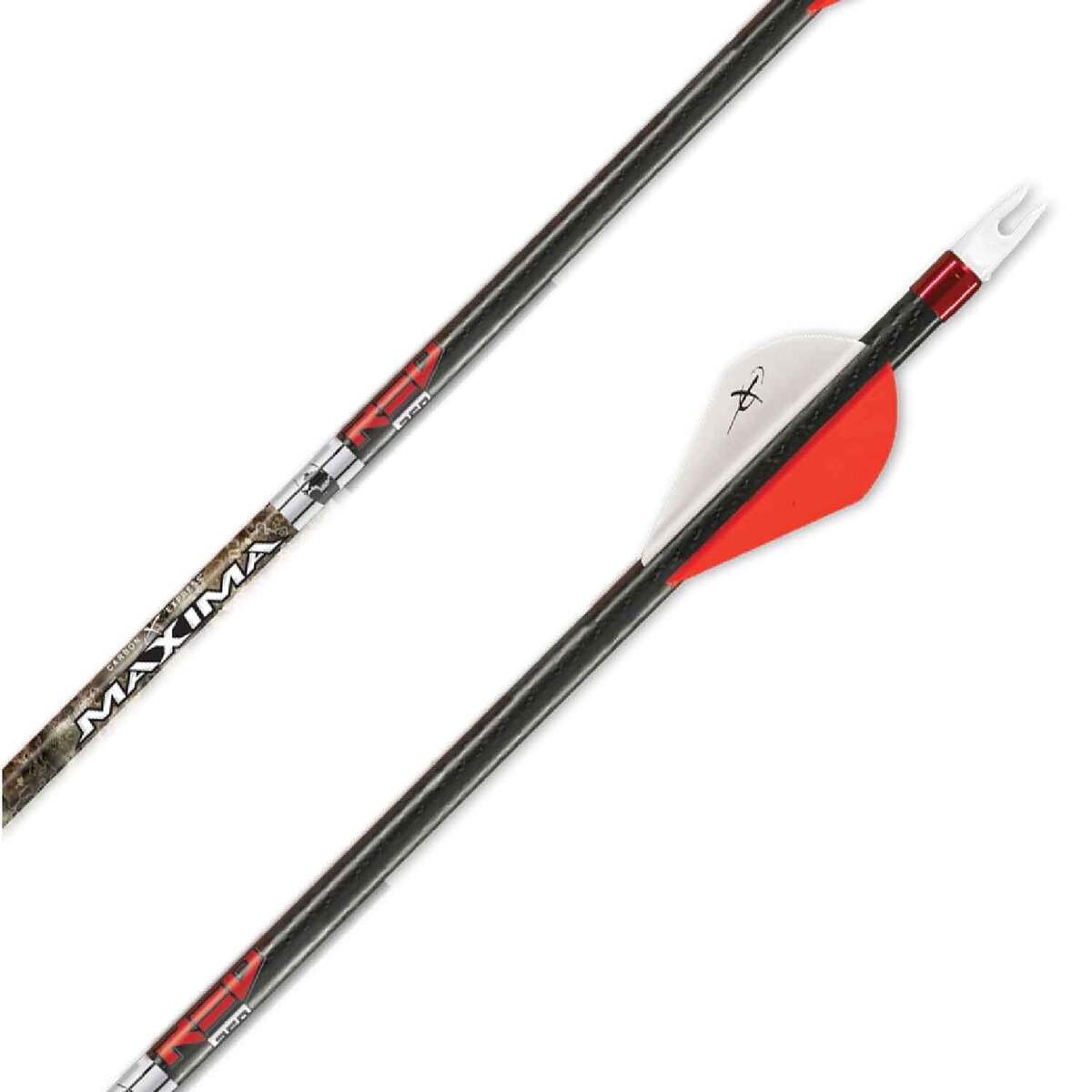 Carbon Express Maxima Red Contour 400 Spine Carbon Arrows - 12 Pack