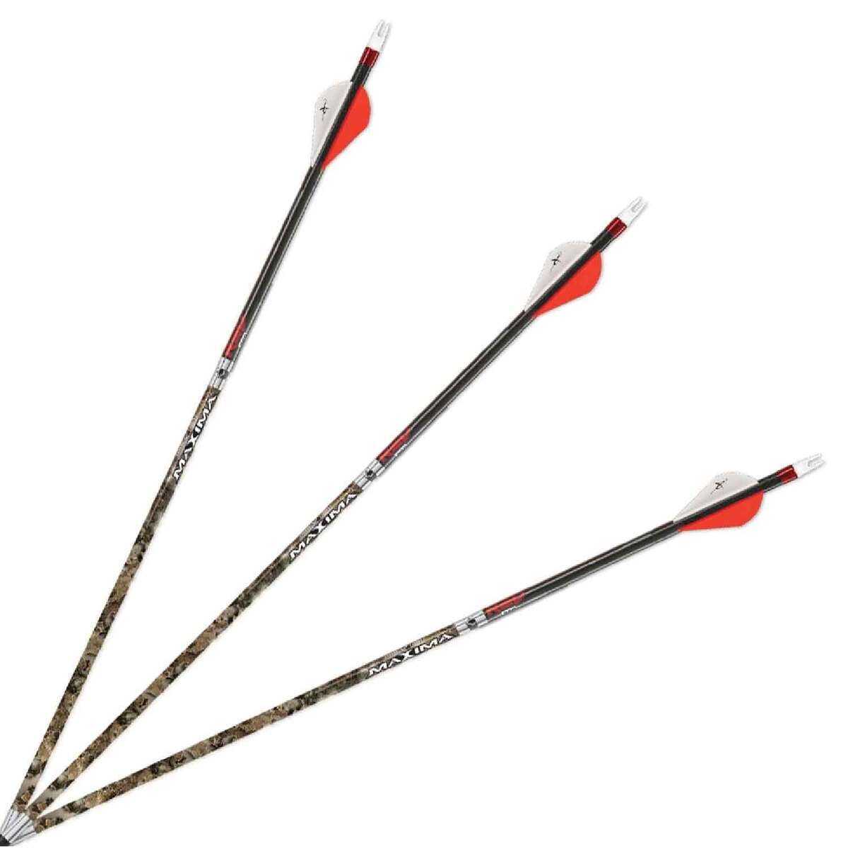 Carbon Express Maxima Red Contour 400 Spine Carbon Arrows - 12 Pack