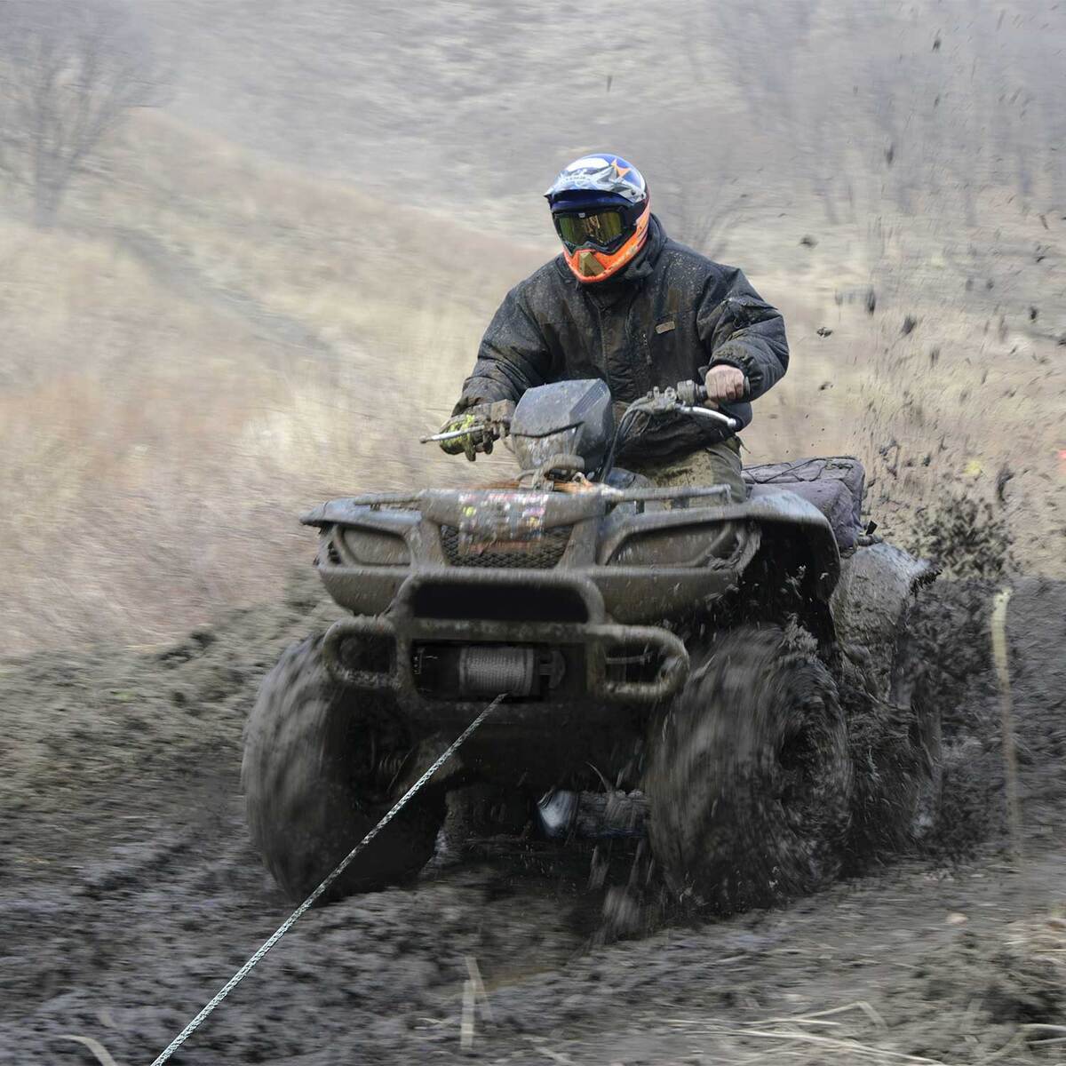 Keeper KT2000 2,000lb Electric Winch - Black