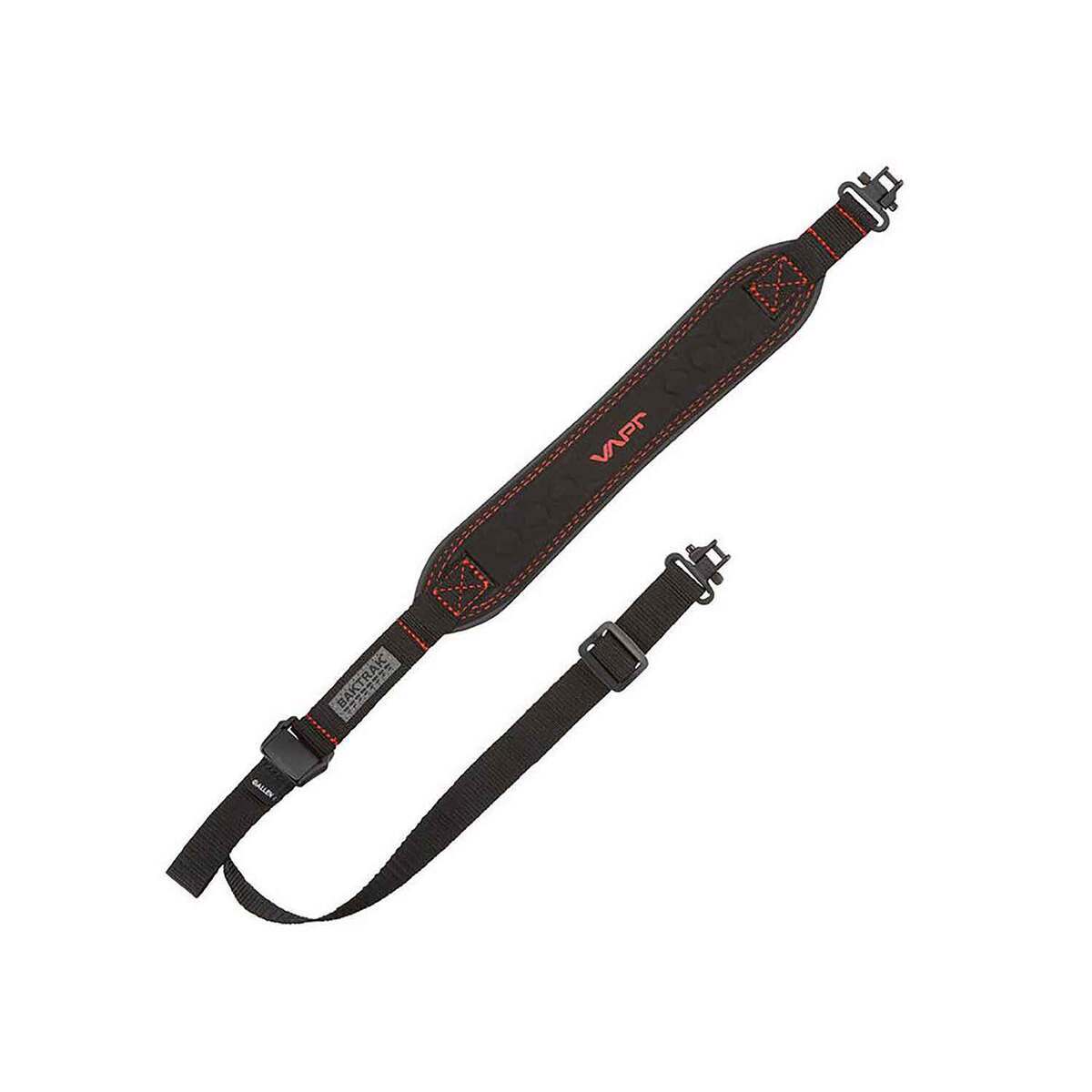 Allen BakTrak Vapr Rifle Sling - Black/Red